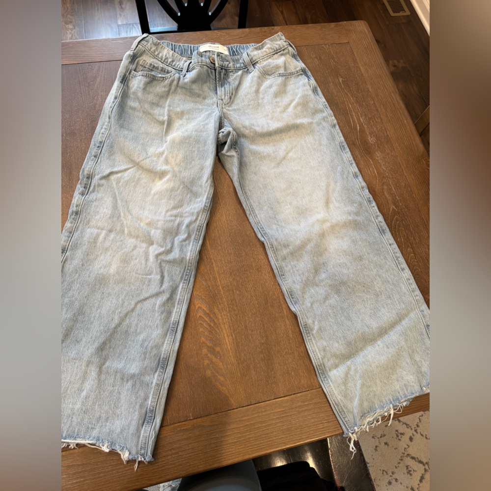 Hollister Light Blue Jeans.  Large petite.